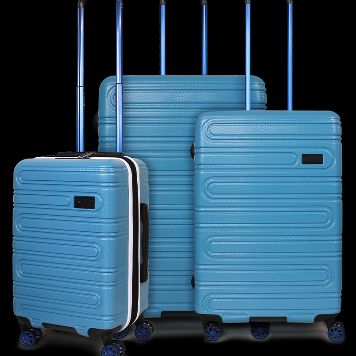 PENGUIN - Set de 3 maletas S+M+L Mallorca celeste Penguin