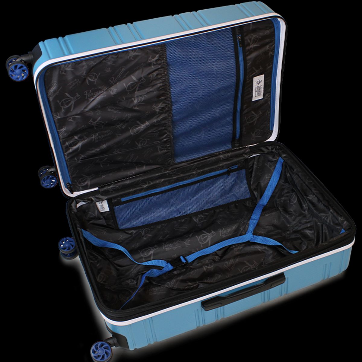 PENGUIN - Pack 2 maletas M+L Mallorca 20y23kg celeste Penguin