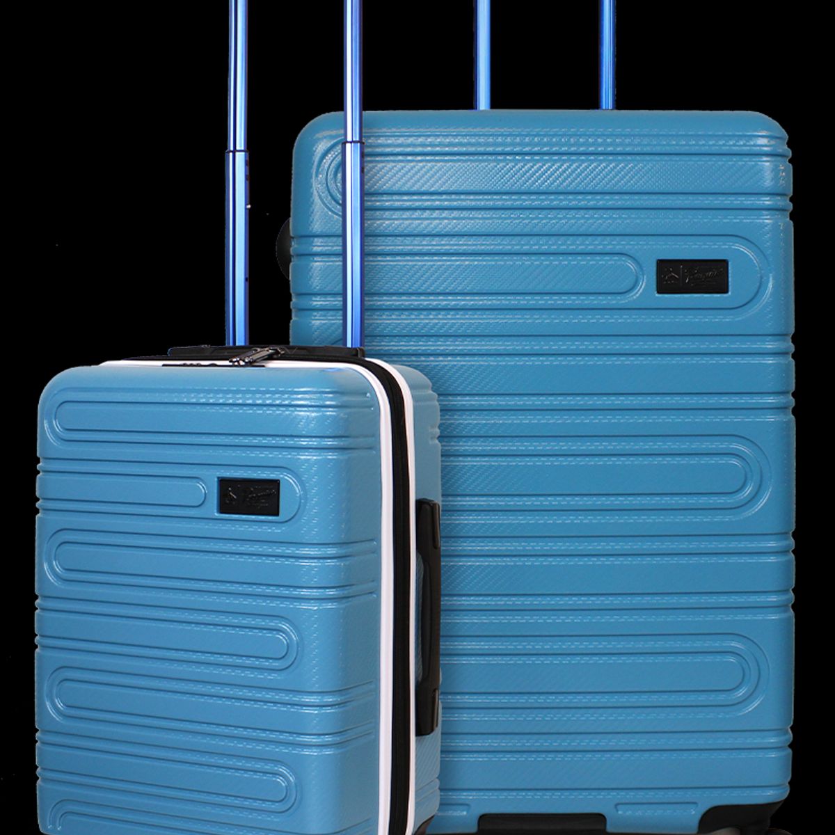 PENGUIN - Pack 2 maletas S+L Mallorca celeste 10y23kg Penguin