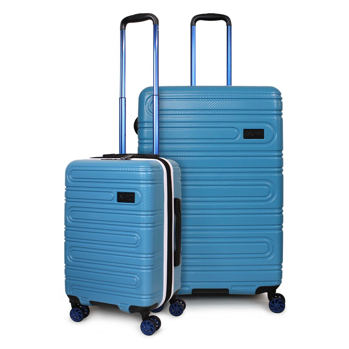 PENGUIN - Pack 2 maletas S+L Mallorca celeste 10y23kg Penguin