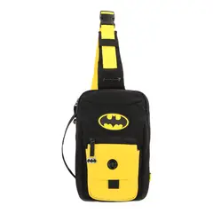 DC COMICS - Pechera Morral Bandolera Cruzada Multiusos Batman