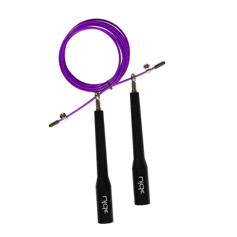 BLU FIT - Cuerda para Saltar de Velocidad Fitness Blu Fit Morado