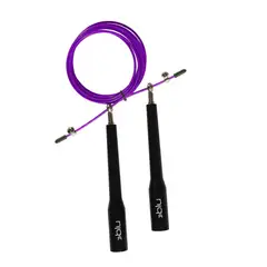 BLU FIT - Cuerda para Saltar de Velocidad Fitness Morado