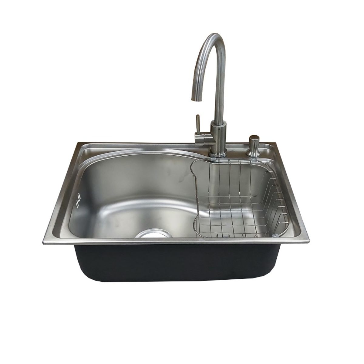 GENERICO - LAVAPLATOS CON REJILLA LLAVE Y DISPENSADOR DE REGALO 58X43