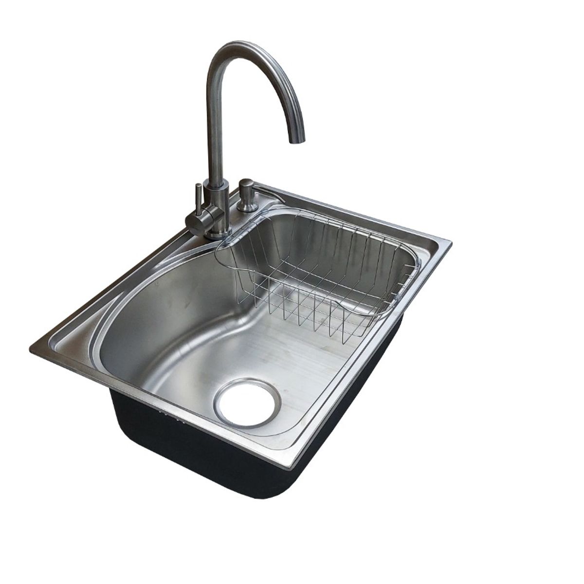 GENERICO - LAVAPLATOS CON REJILLA LLAVE Y DISPENSADOR DE REGALO 58X43