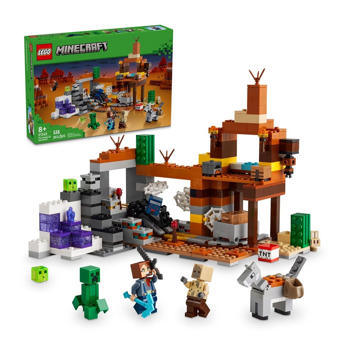 LEGO - LEGO Minecraft El Pozo de Mina de los Páramos - 21263