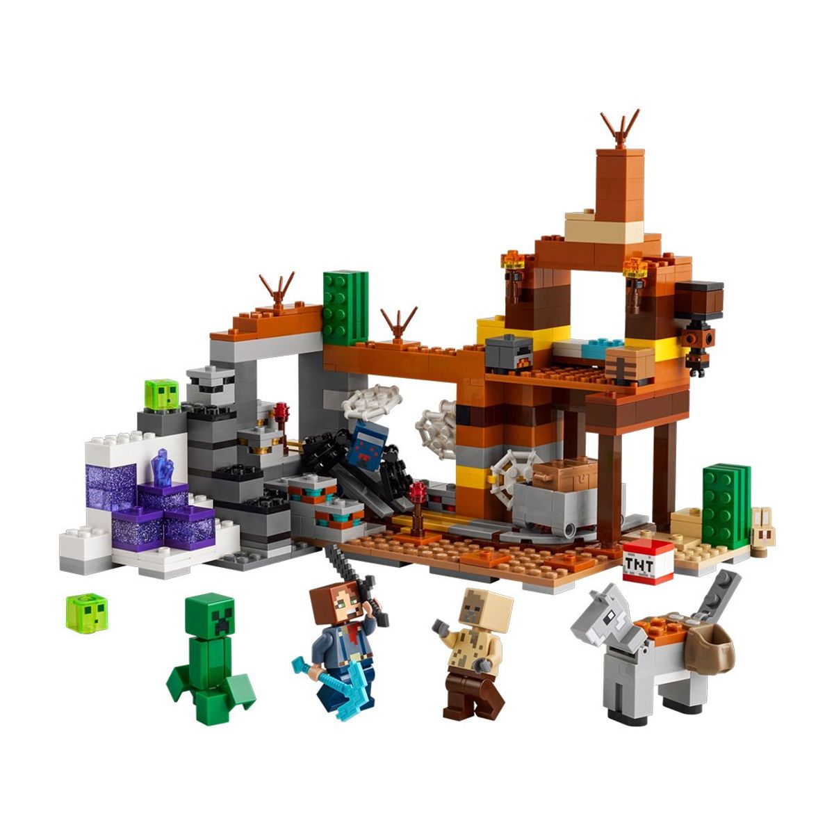 LEGO - LEGO Minecraft El Pozo de Mina de los Páramos - 21263