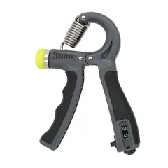BLU FIT - Hand Grip Ajustable Fitness Gris/Negro