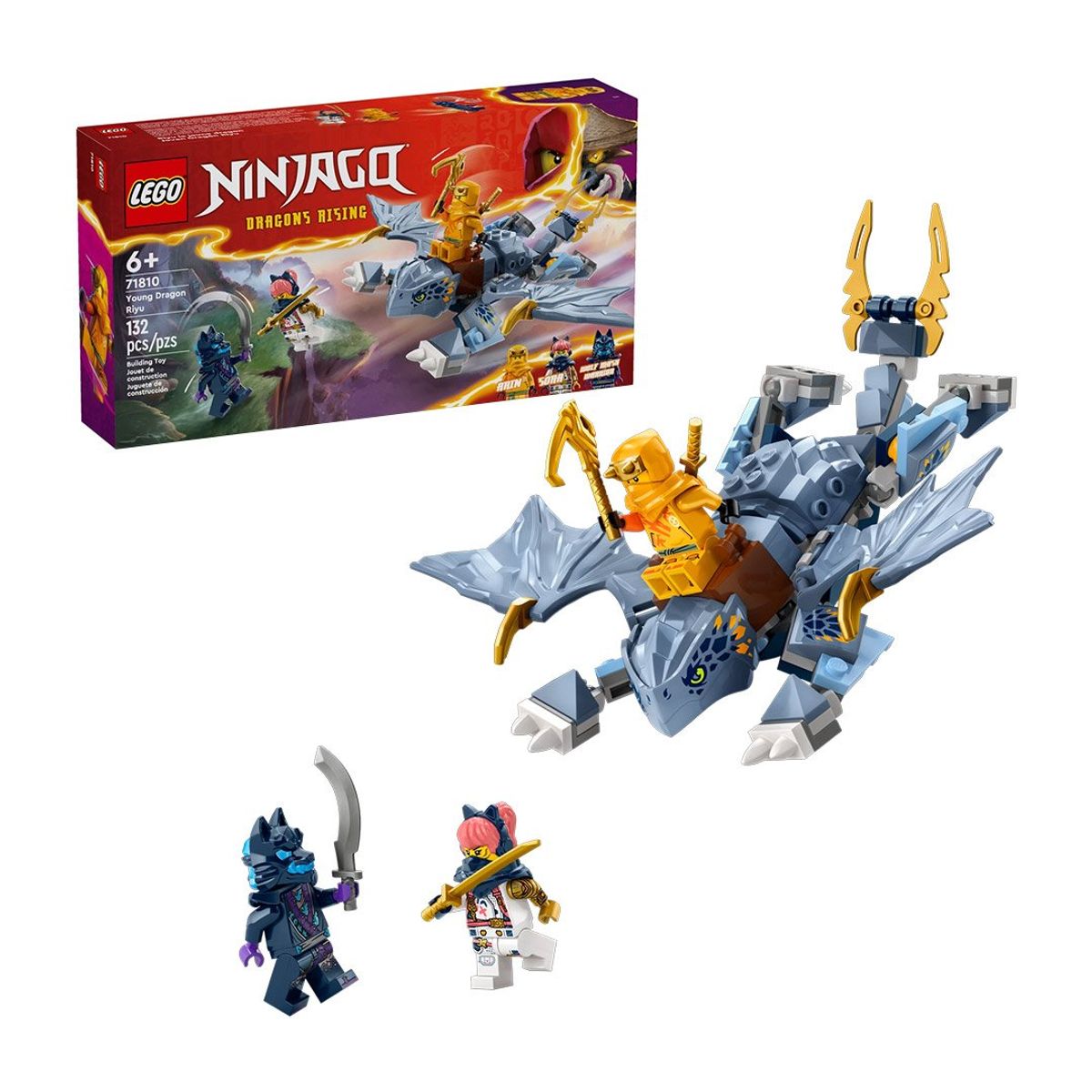 LEGO - LEGO Ninjago Joven Dragón Riyu - 71810