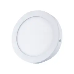 GENERICO - Panel LED Sobrepuesto Redondo 6W 3000K 120mm