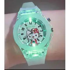 GENERICO - Reloj LED lindo de silicona para niños