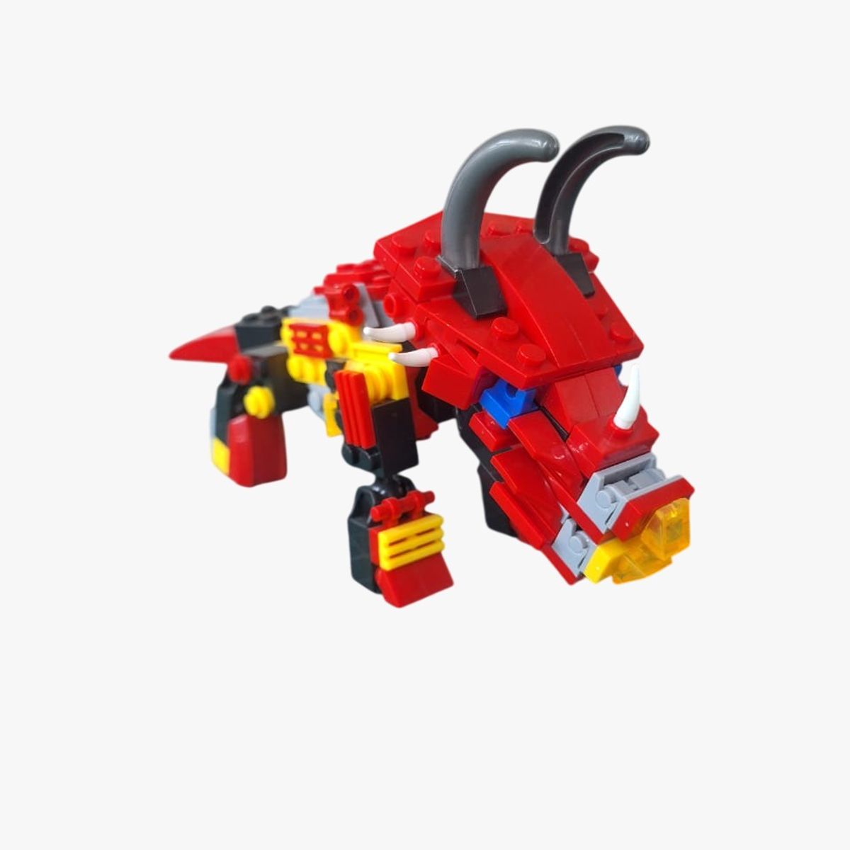 PERROT - CONSTRUBRICK MUNDO DINOSAURIO TRICERATOPS