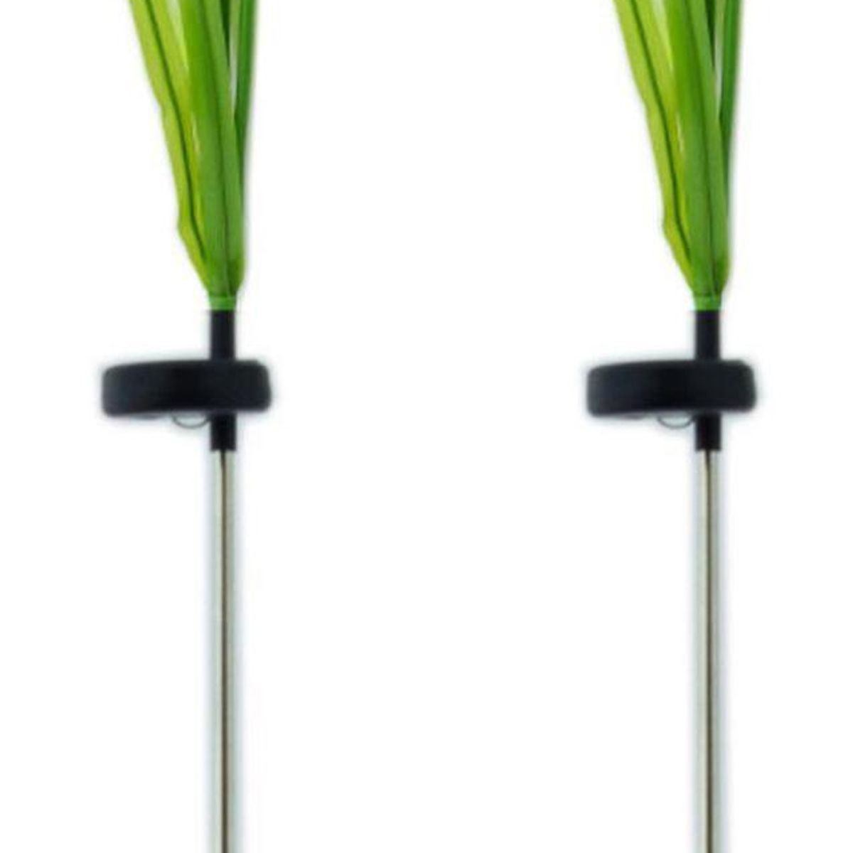 IMPORTCLICK - Set 2 Flor Foco Solar LED Exótico 80 CM Luz Blanca