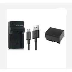 GENERICO - KIT CARGADOR + BATERÍA BP-808 CANON ALTERNATIVA