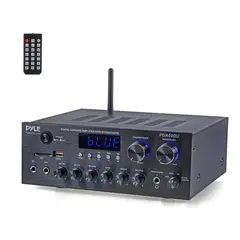 PYLE - Amplificador Compacto Estereo con Bluetooth