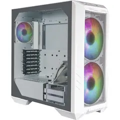 COOLER MASTER - Gabinete Gamer HAF 500 White - ATX ARGB Vidrio