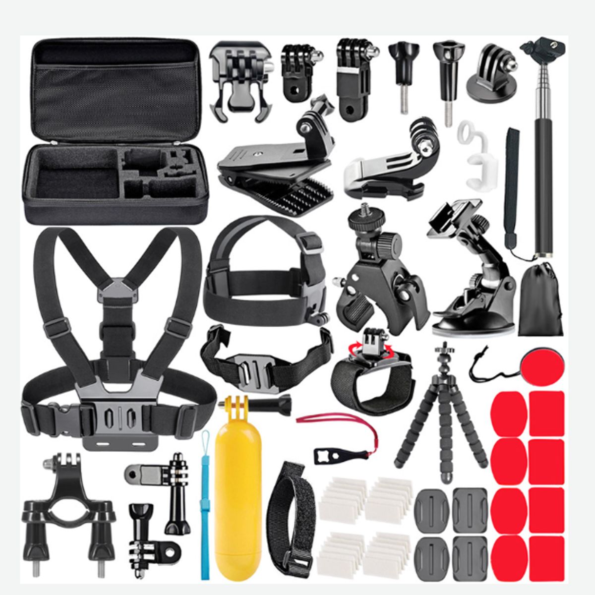 GENERICO - KIT ACCESORIOS PARA GOPRO 58 EN 1