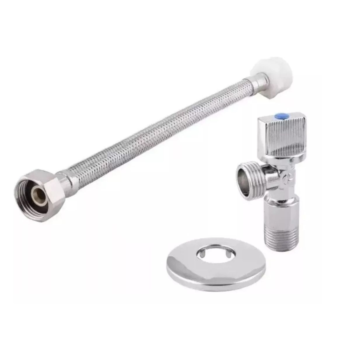 TAUMM - Kit Flexible 25 Cm Con Llave Angular Media  15  16 Taumm