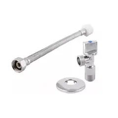 TAUMM - Kit Flexible 25 Cm Con Llave Angular Media 15 16