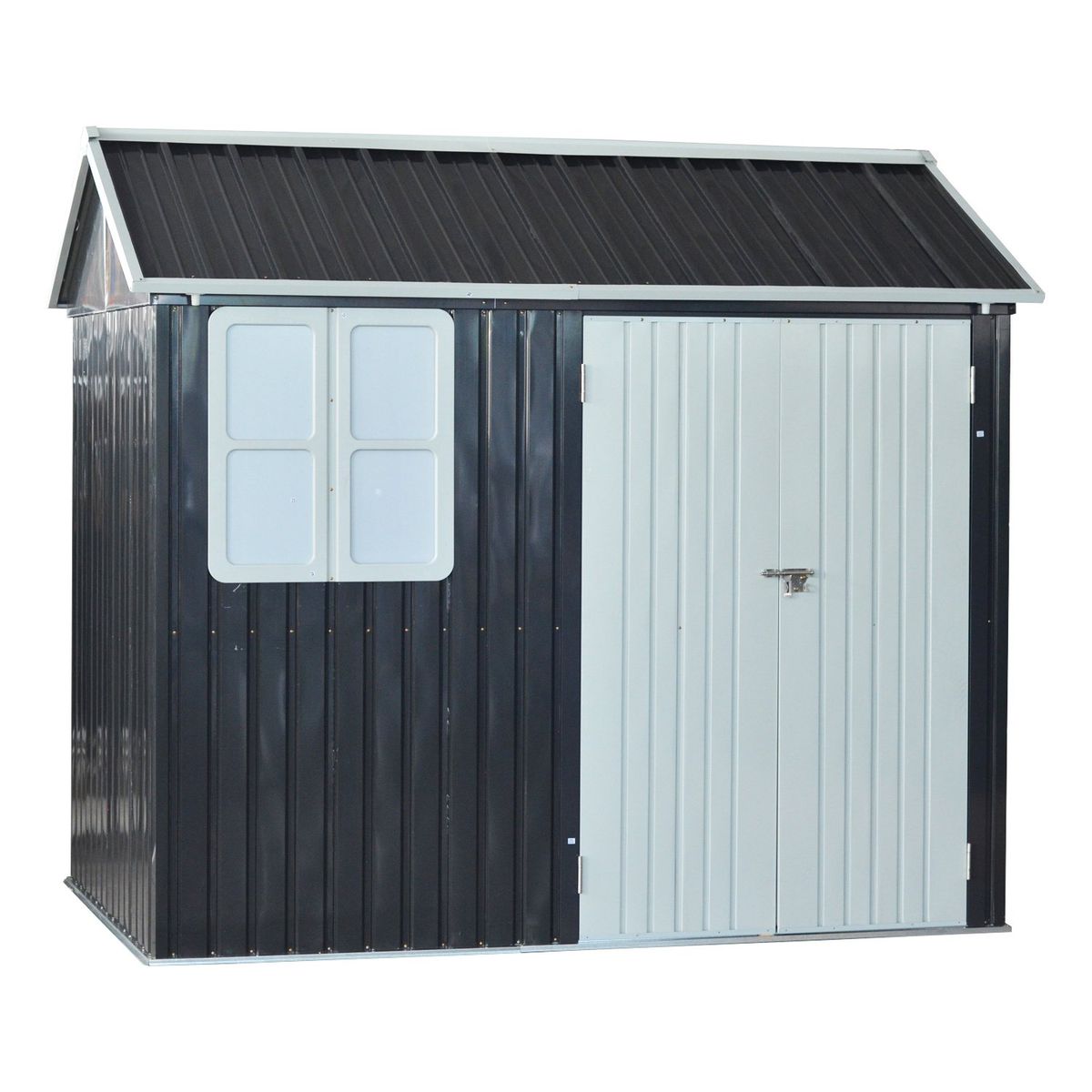 EL BARCO - Bodega Jardín 260x157x229 Homeshed Grafito.