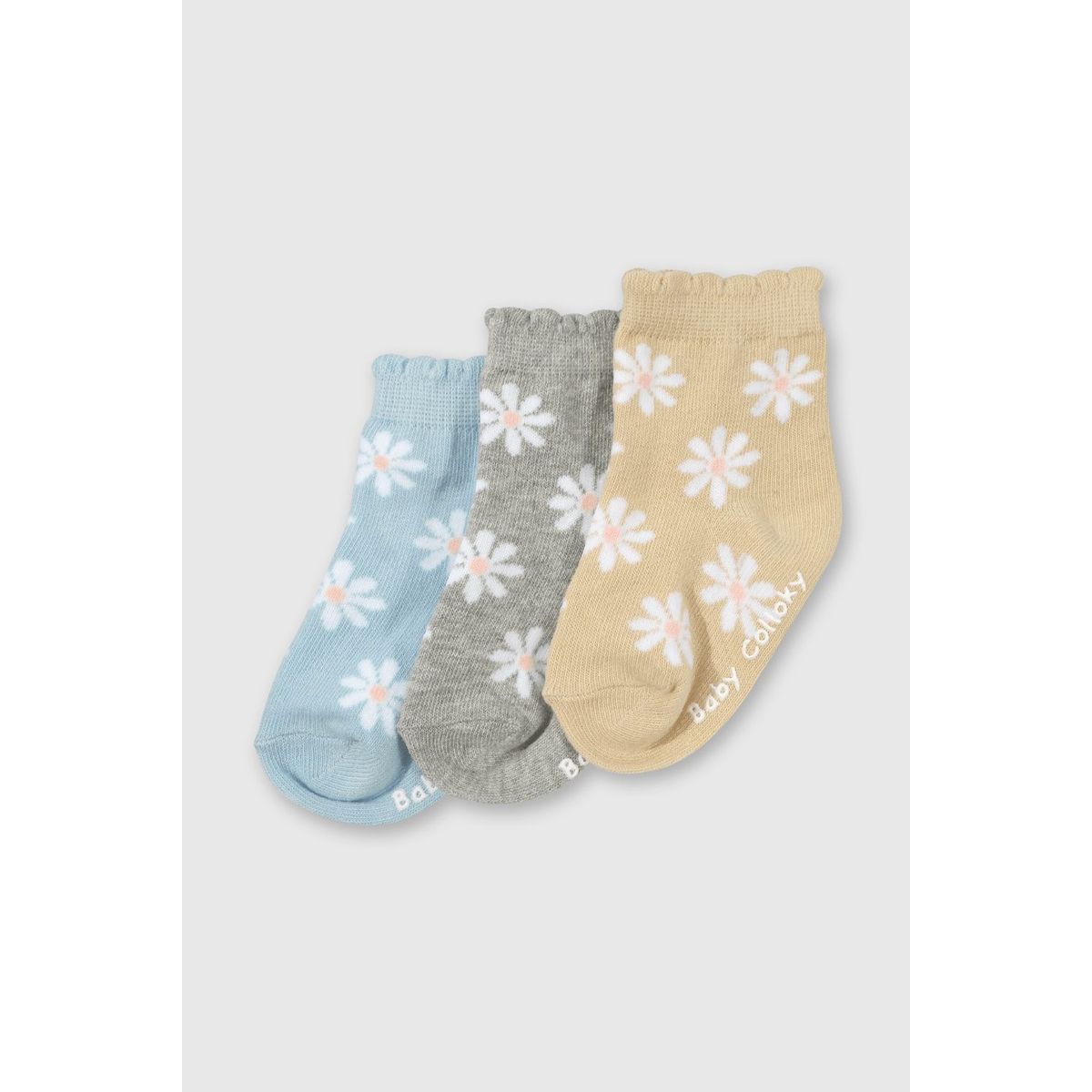 COLLOKY - Calcetín deportivo Niña Celeste 55224 Colloky