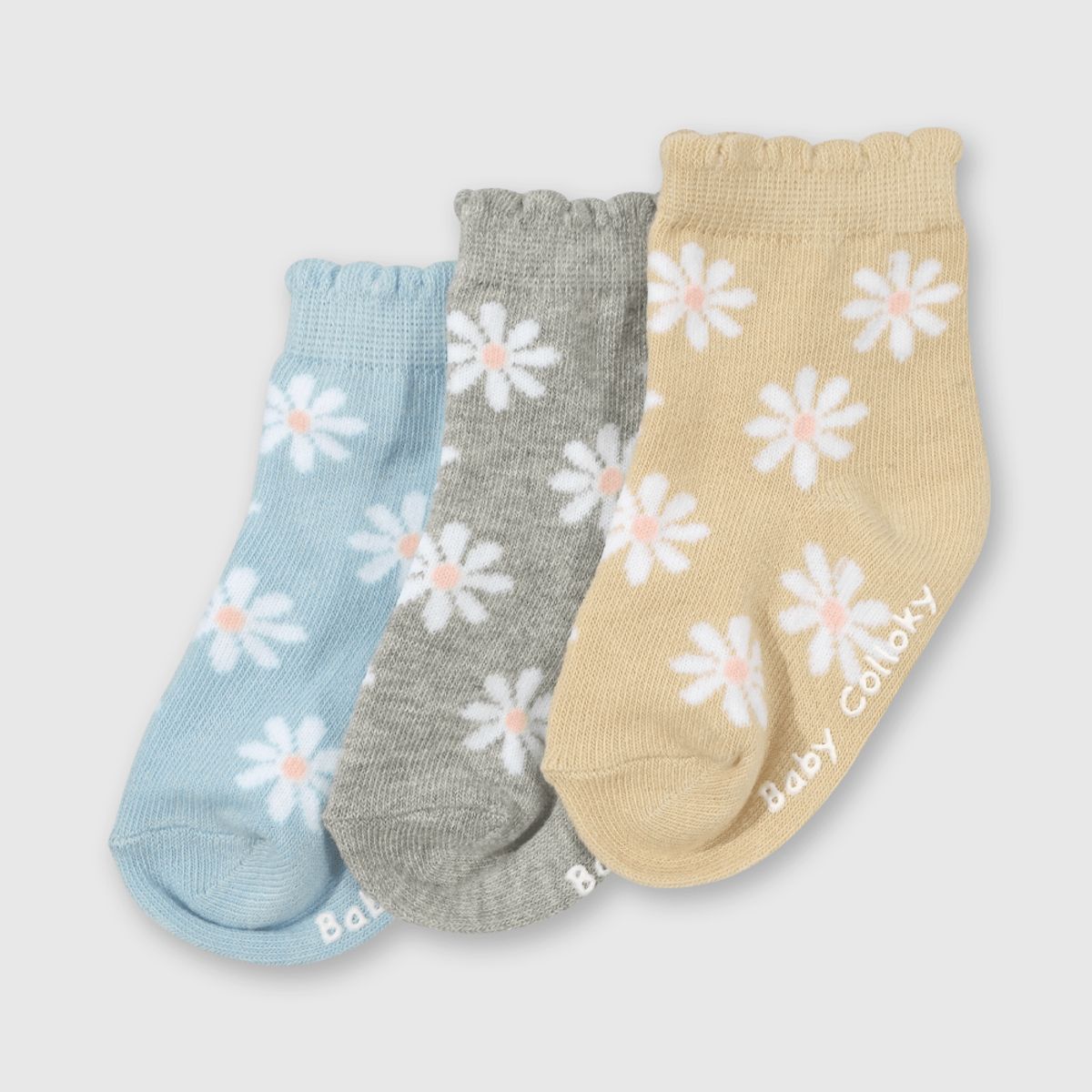 COLLOKY - Calcetín deportivo Niña Celeste 55224 Colloky