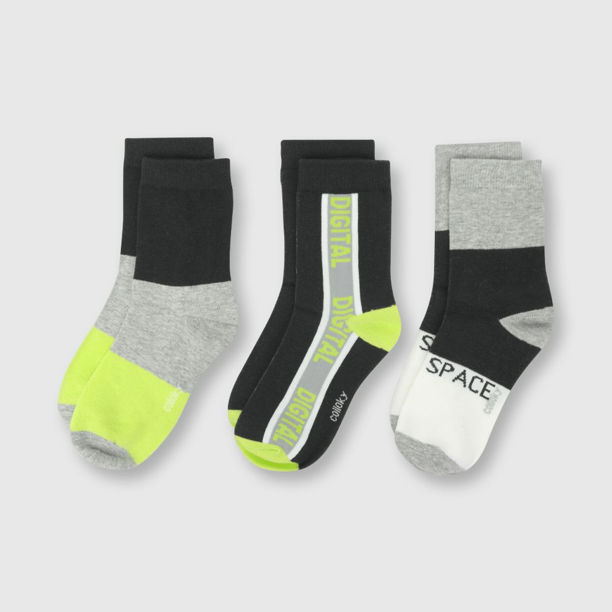 COLLOKY - Calcetín Niño Gris 55590 Colloky