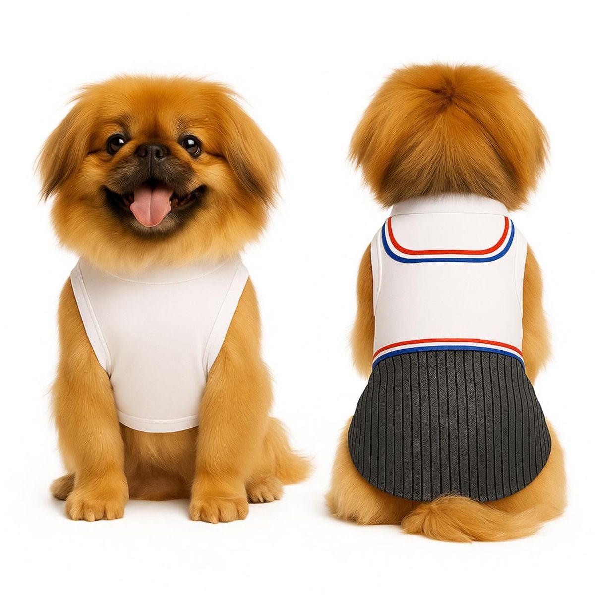 GENERICO - Traje de Huaso Chileno Talla M Para Perros Medianos