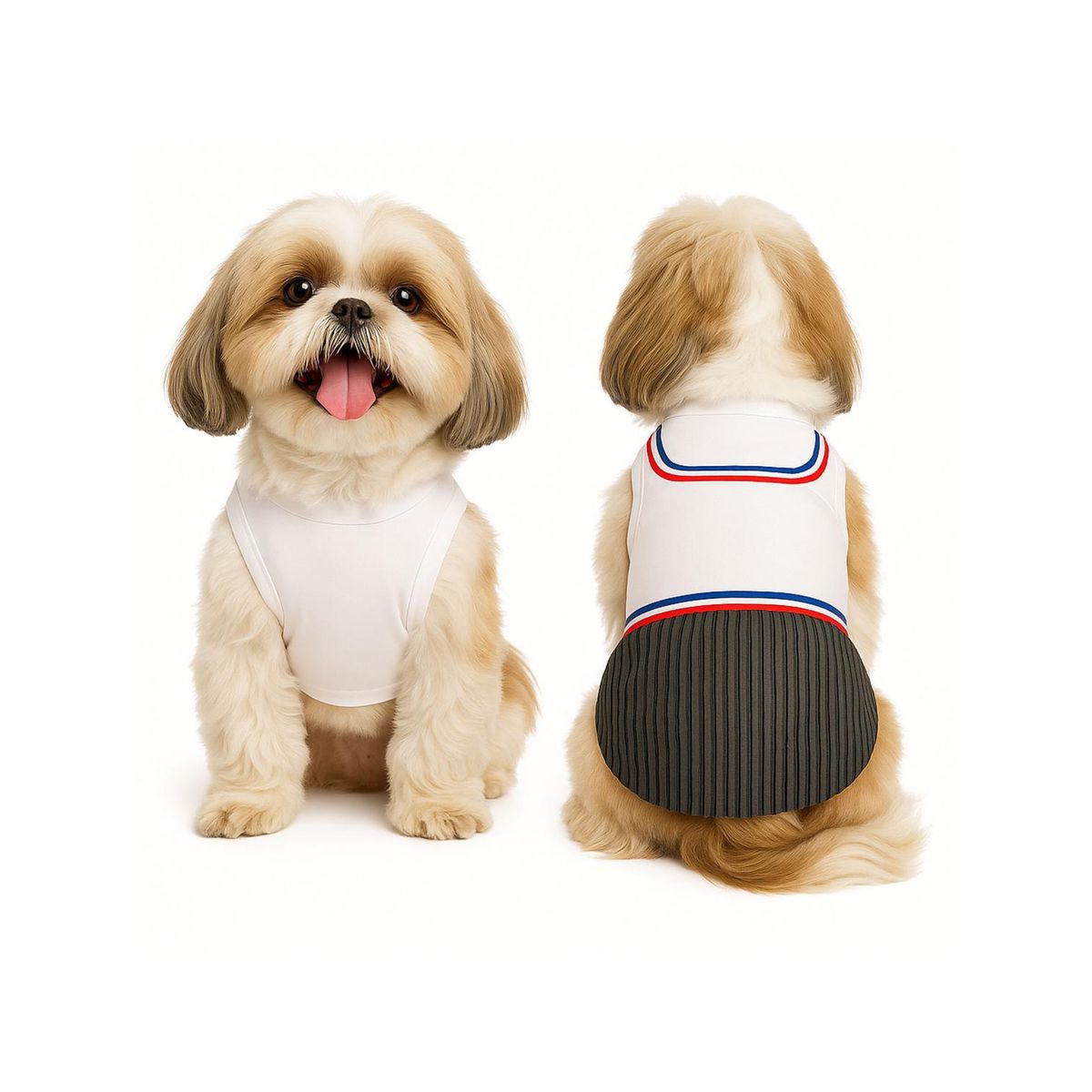 GENERICO - Traje de Huaso Chileno Talla S Para Perros Pequeños