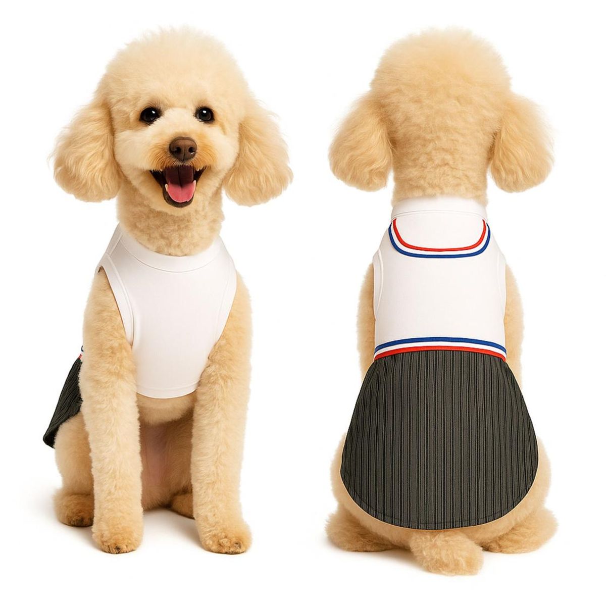 GENERICO - Traje de Huaso Chileno Talla L Para Perros Medianos