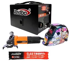 REDBO - KIT SOLDADESMERILMASCARA Y ELECTRODO