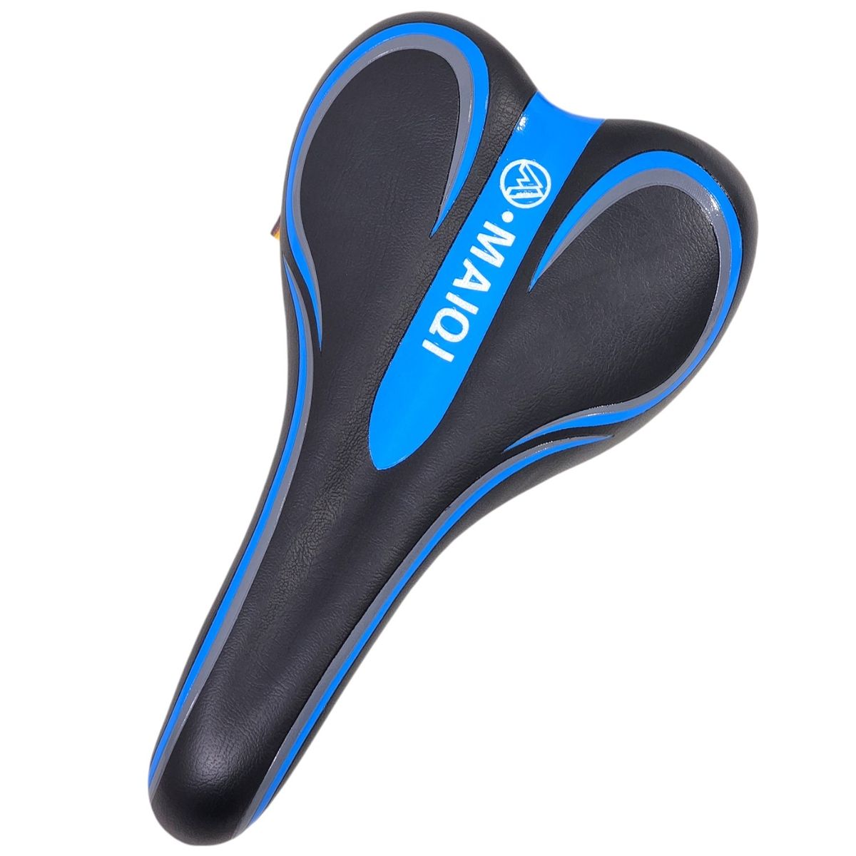 GENERICO - Sillín Silla Asiento Cómodo para Bicicleta Azul 18231