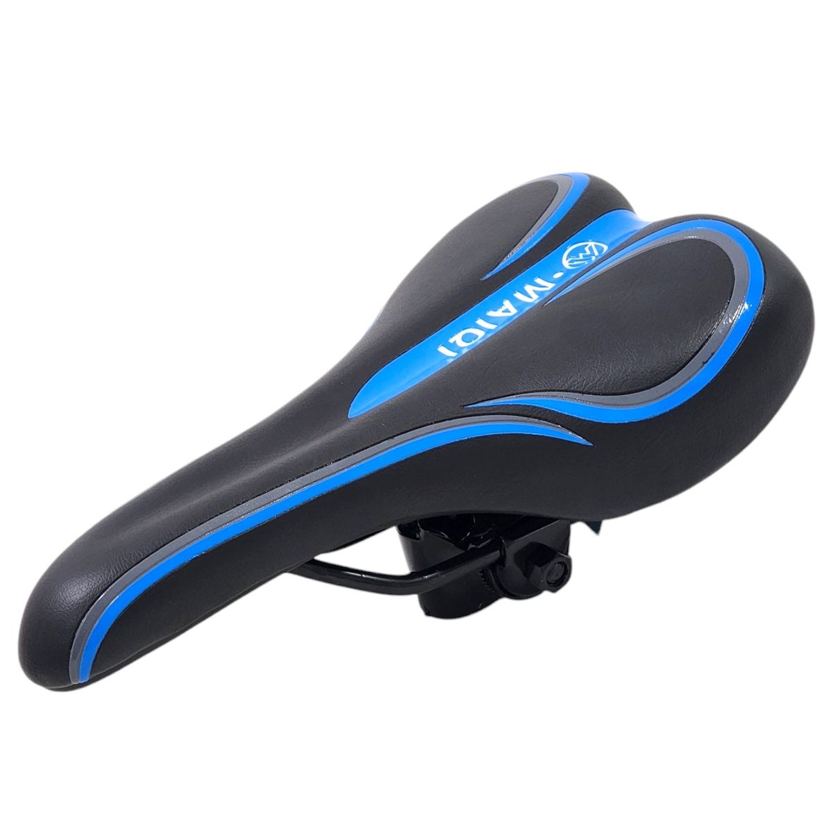 GENERICO - Sillín Silla Asiento Cómodo para Bicicleta Azul 18231