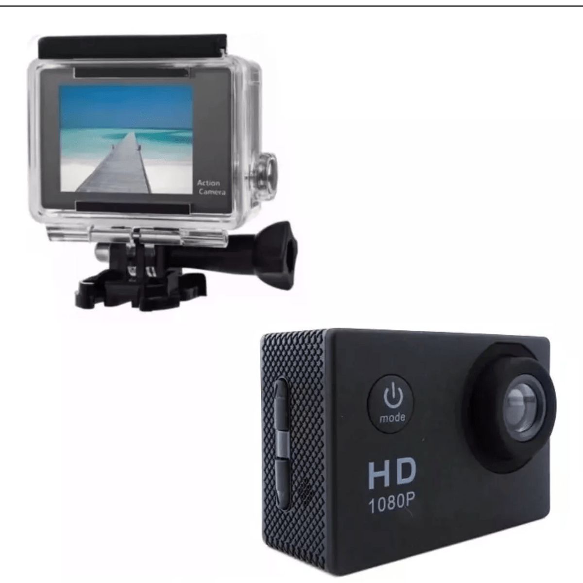 GENERICO - Camara Deportiva Acuática Tipo Go Pro Full Hd 1080