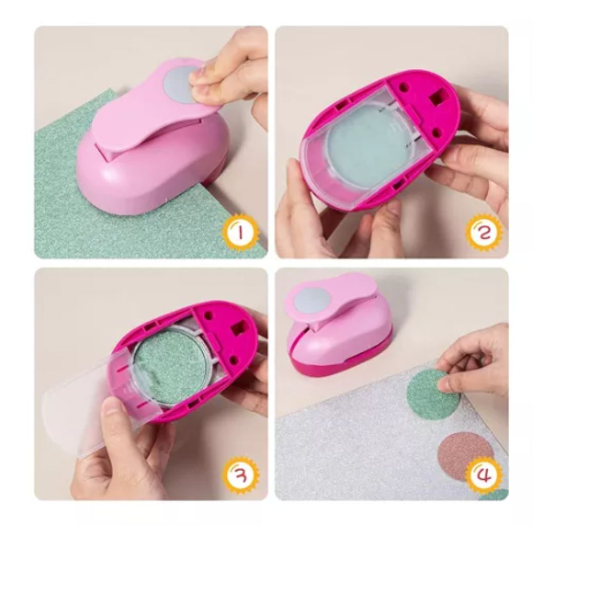 GENERICO - Perforadora Circulos 5 Cm