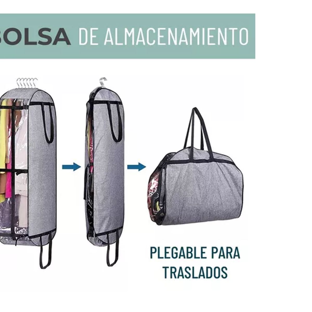 GENERICO - Bolsa Funda Almacenamiento Y Viaje Casatua Ropa Traje