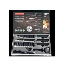 CARIBEE - Set De 6 Cuchillos Juego Cuchillos Cocina