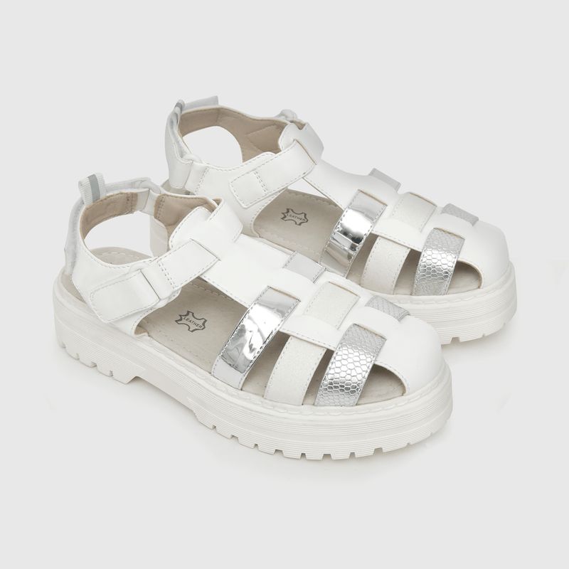 COLLOKY - Sandalia Niña Blanco 55310 Colloky