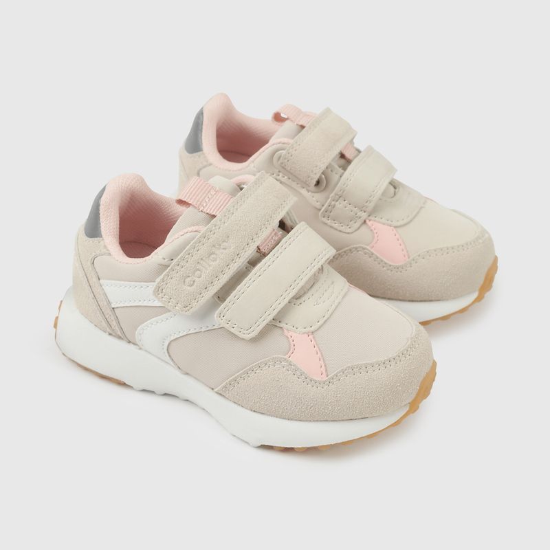 COLLOKY - Zapatilla Niña Beige 55318 Colloky