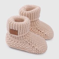 Pantufla Unisex niño Beige 55635