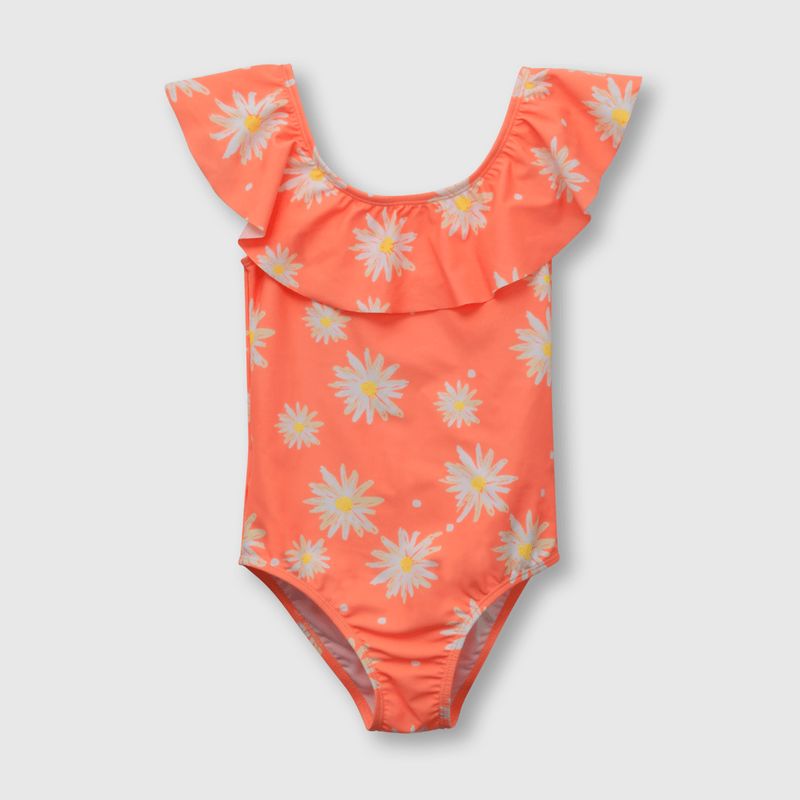 COLLOKY - Traje de Baño Niña Naranja 55299 Colloky