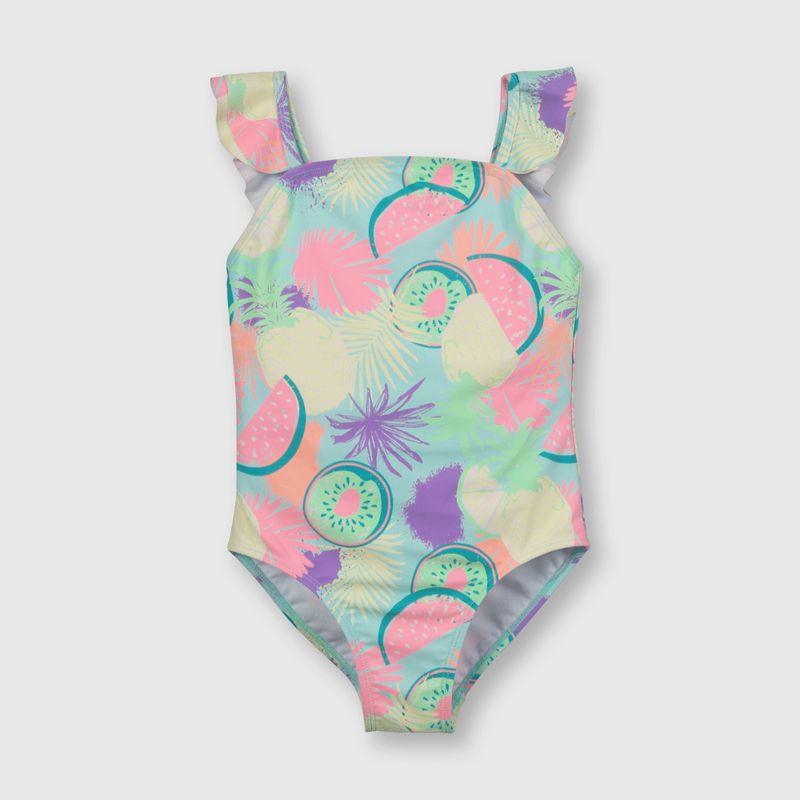 COLLOKY - Traje de Baño Niña Celeste 55301 Colloky