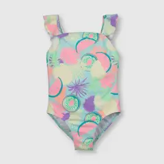 COLLOKY - Traje de Baño Niña Celeste 55301