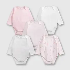 COLLOKY - Pack de bodies Niña Rosado 55606