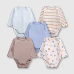 COLLOKY - Pack de bodies Niño Beige 55607