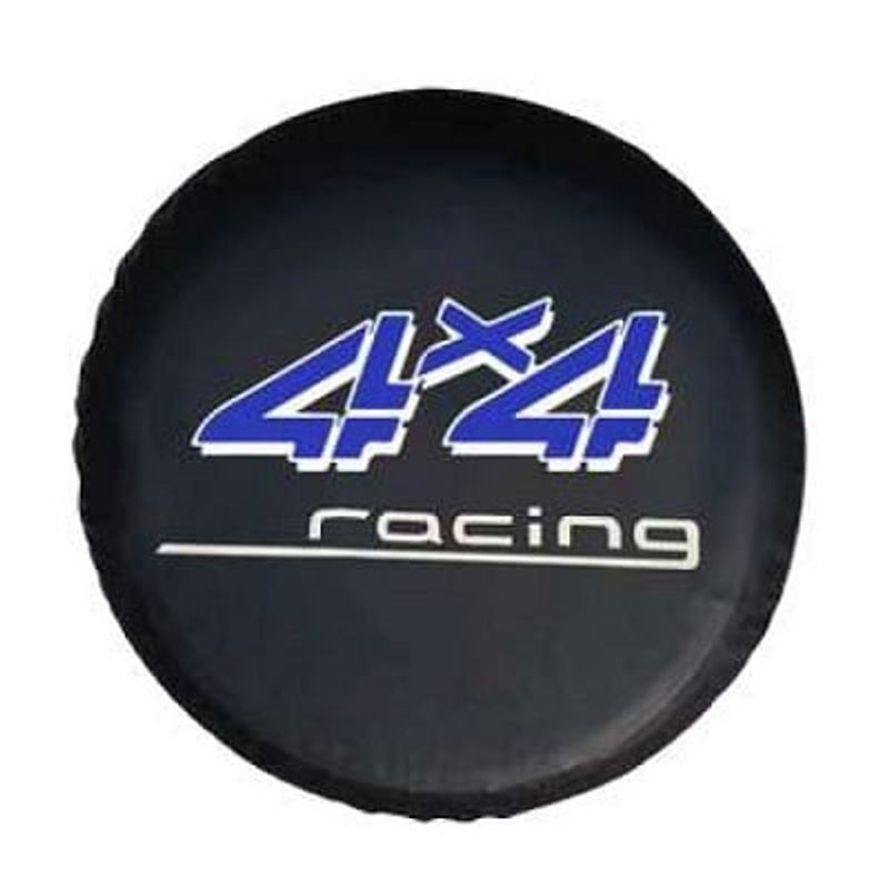 GENERICO - CUBRE RUEDA NEUMATICO ECO CUERO 4X4 RACING ARO 16