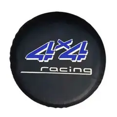 GENERICO - CUBRE RUEDA NEUMATICO ECO CUERO 4X4 RACING ARO 16