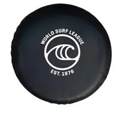 GENERICO - CUBRE RUEDA NEUMATICO ECO CUERO WORLD SURF LEAGUE ARO 15