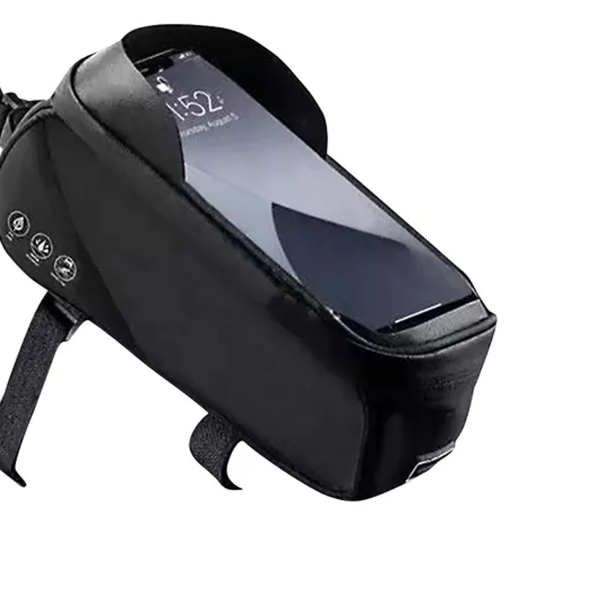 GENERICO - Bolsa Portacelular Para Bicicleta Con Conector De Auricular