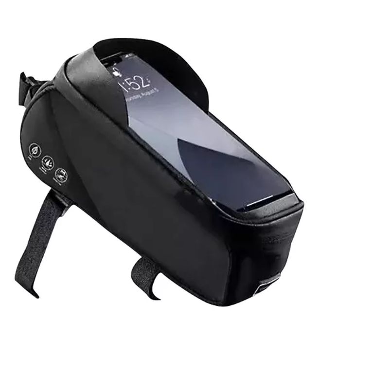 GENERICO - Bolsa Portacelular Para Bicicleta Con Conector De Auricular